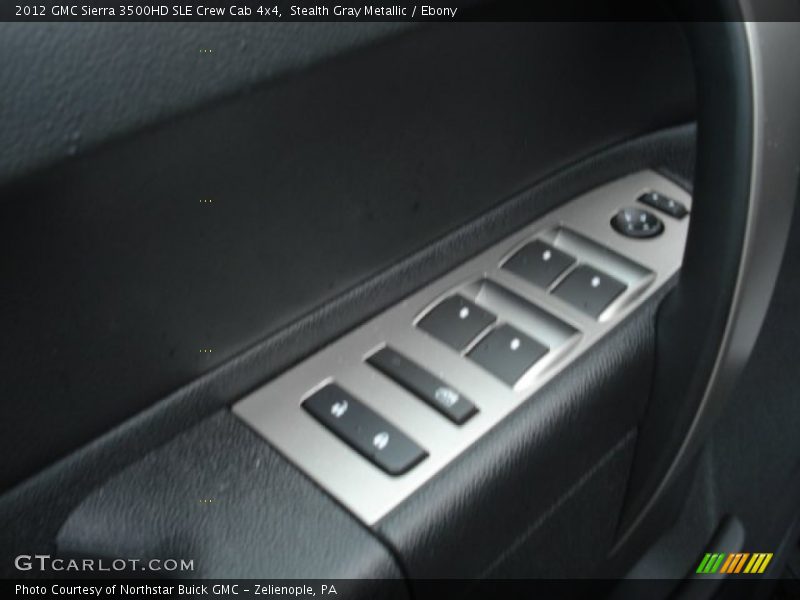 Stealth Gray Metallic / Ebony 2012 GMC Sierra 3500HD SLE Crew Cab 4x4