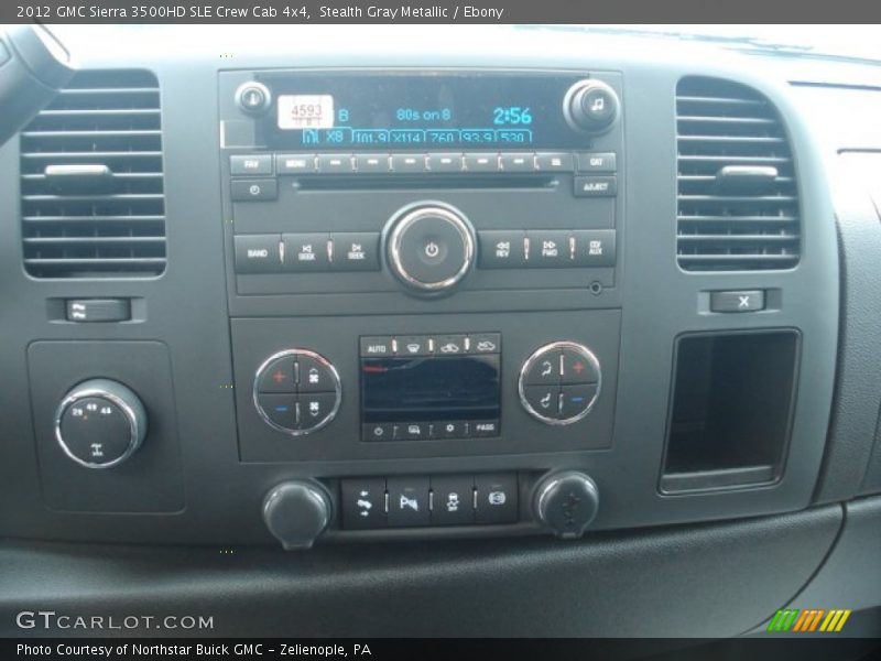Stealth Gray Metallic / Ebony 2012 GMC Sierra 3500HD SLE Crew Cab 4x4