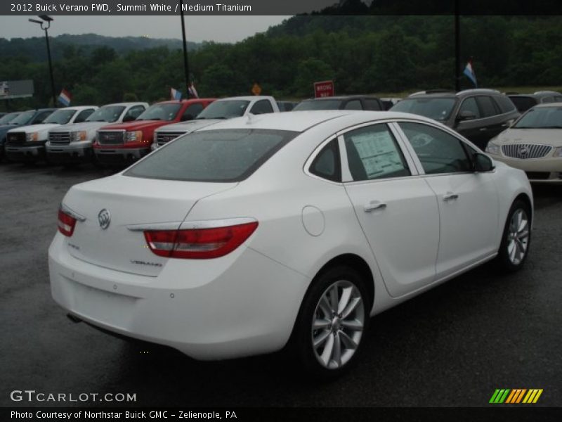 Summit White / Medium Titanium 2012 Buick Verano FWD