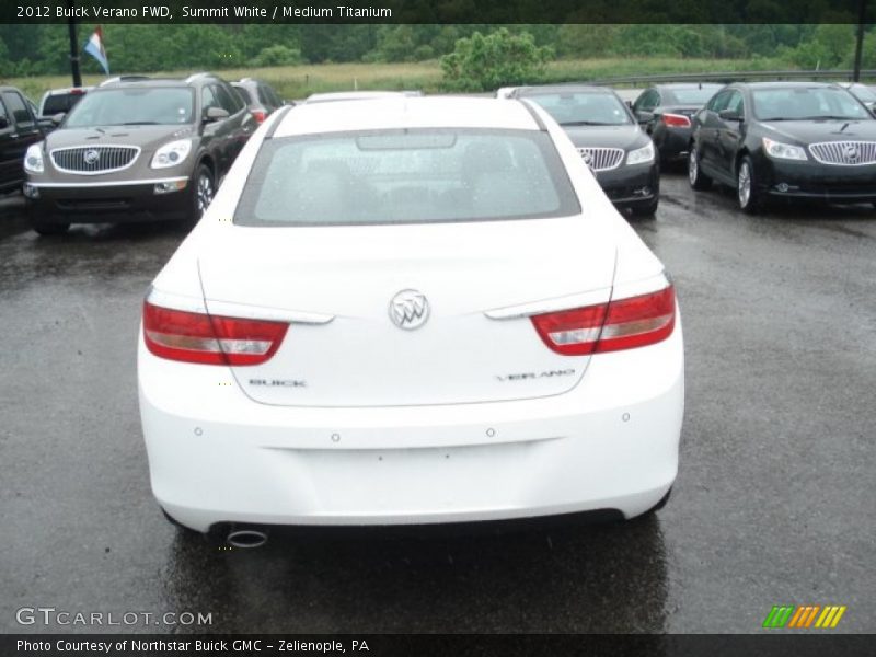 Summit White / Medium Titanium 2012 Buick Verano FWD