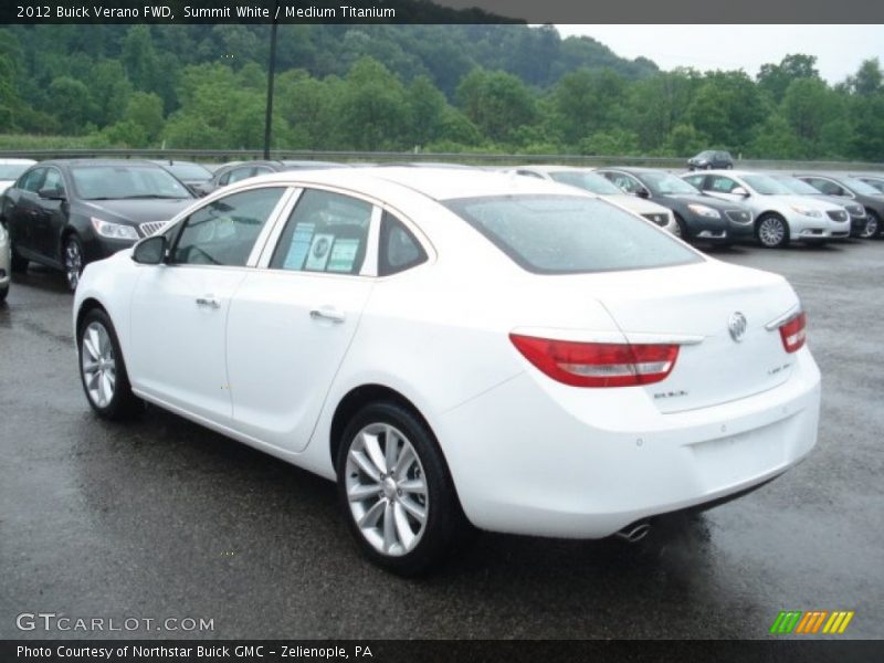 Summit White / Medium Titanium 2012 Buick Verano FWD