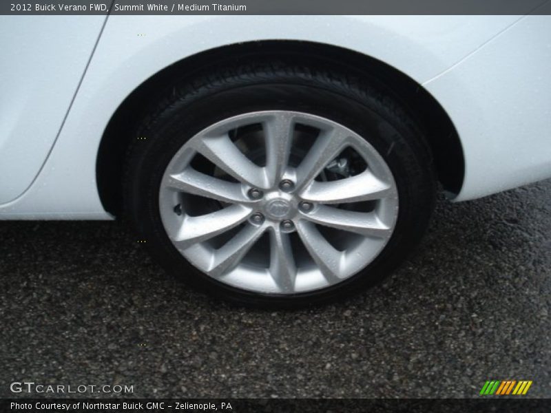 Summit White / Medium Titanium 2012 Buick Verano FWD