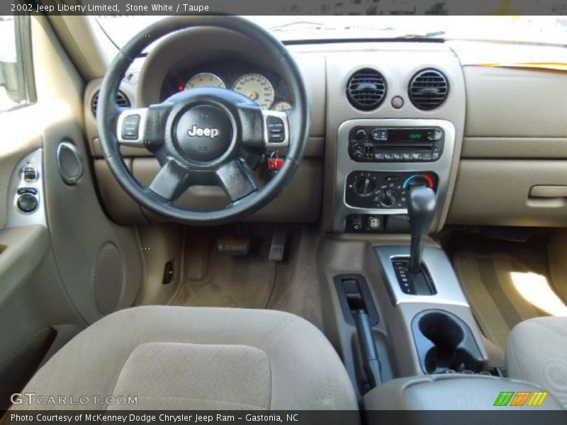 Dashboard of 2002 Liberty Limited
