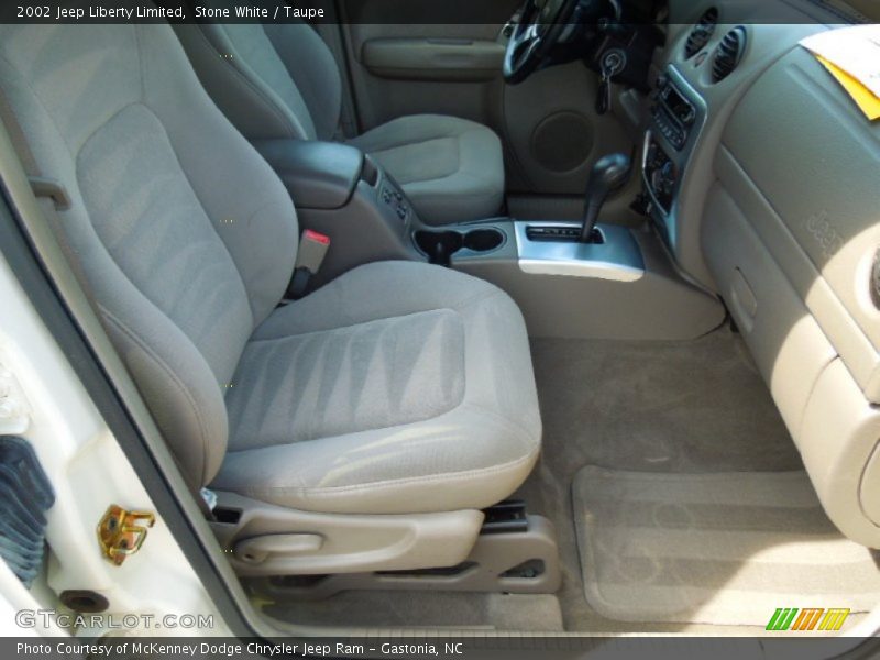 Front Seat of 2002 Liberty Limited