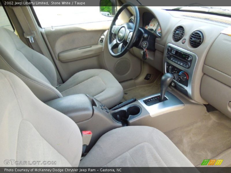 Dashboard of 2002 Liberty Limited