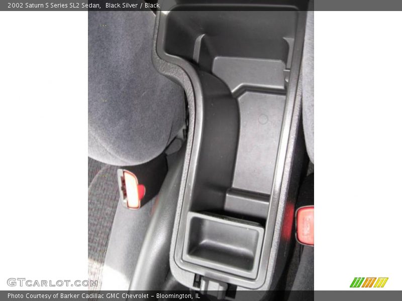 Black Silver / Black 2002 Saturn S Series SL2 Sedan