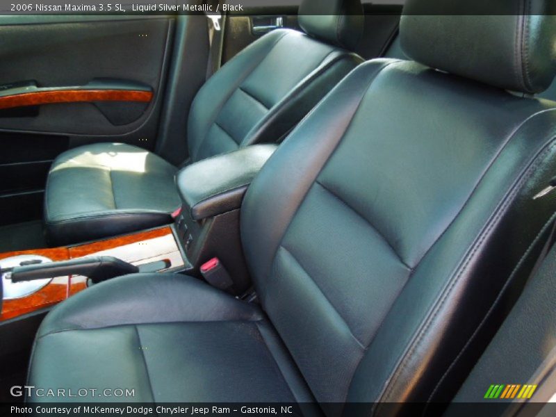 Liquid Silver Metallic / Black 2006 Nissan Maxima 3.5 SL