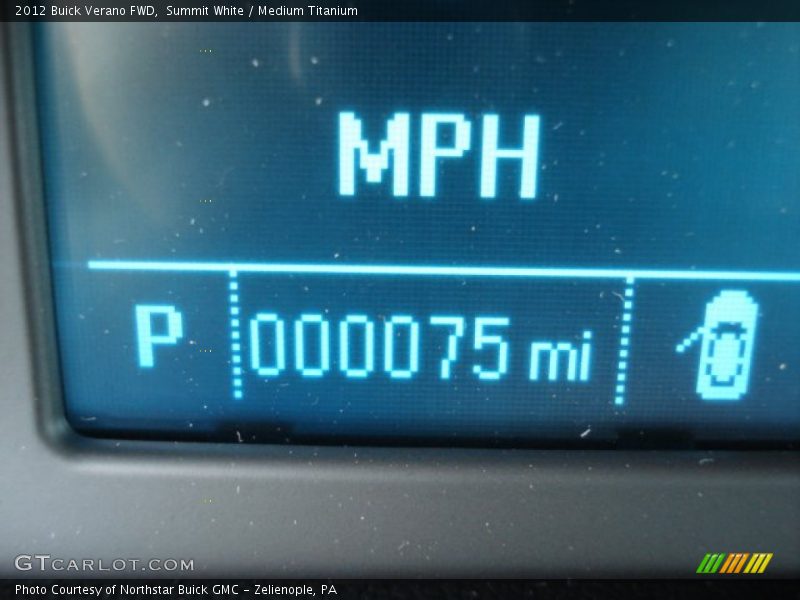 Summit White / Medium Titanium 2012 Buick Verano FWD