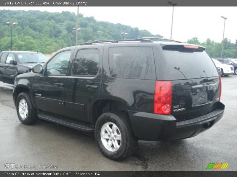 Onyx Black / Ebony 2012 GMC Yukon SLE 4x4