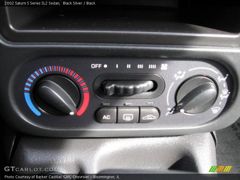 Black Silver / Black 2002 Saturn S Series SL2 Sedan