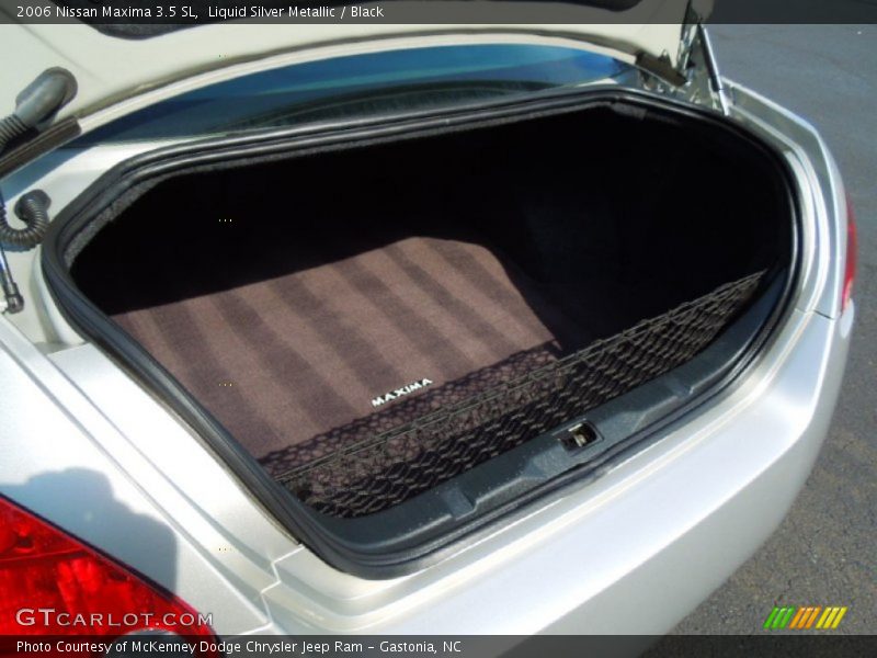 Liquid Silver Metallic / Black 2006 Nissan Maxima 3.5 SL