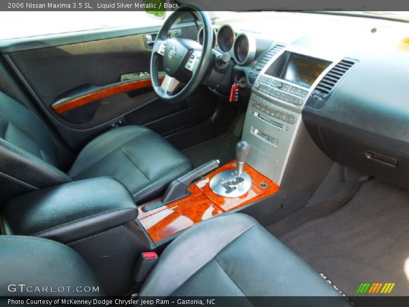 Liquid Silver Metallic / Black 2006 Nissan Maxima 3.5 SL