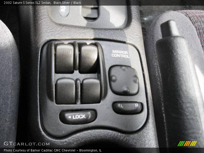 Black Silver / Black 2002 Saturn S Series SL2 Sedan