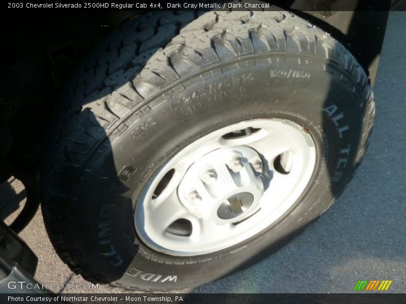 Dark Gray Metallic / Dark Charcoal 2003 Chevrolet Silverado 2500HD Regular Cab 4x4