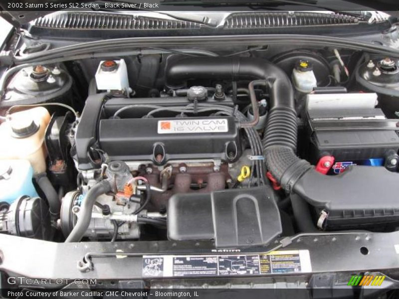 Black Silver / Black 2002 Saturn S Series SL2 Sedan