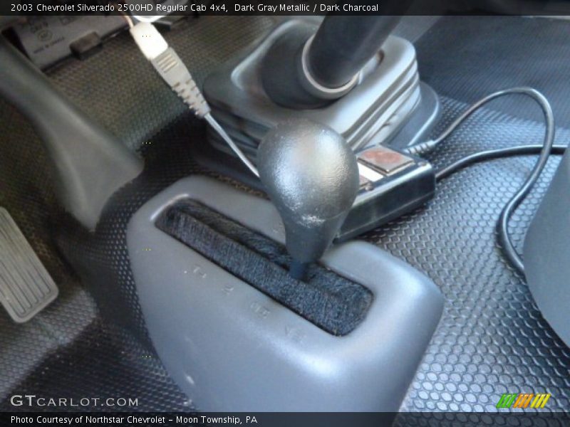 Dark Gray Metallic / Dark Charcoal 2003 Chevrolet Silverado 2500HD Regular Cab 4x4