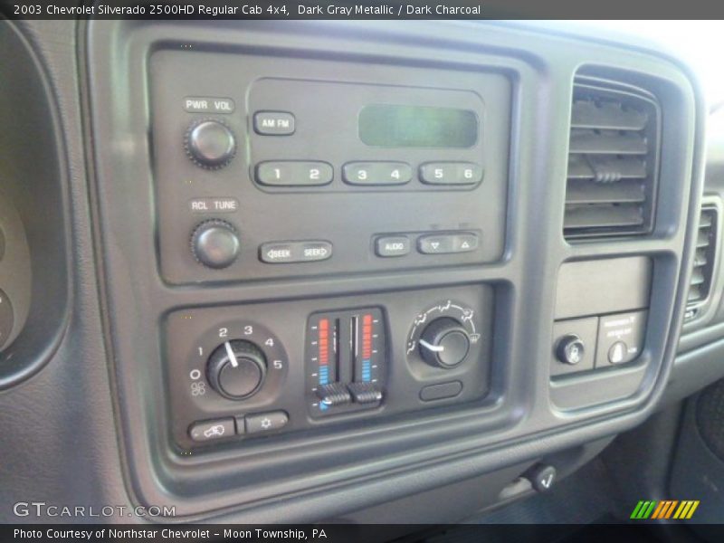 Dark Gray Metallic / Dark Charcoal 2003 Chevrolet Silverado 2500HD Regular Cab 4x4