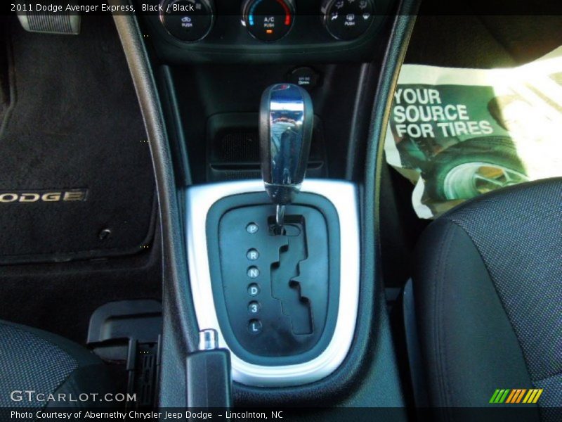 Black / Black 2011 Dodge Avenger Express