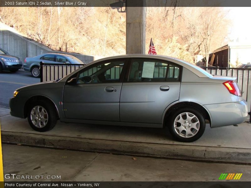 Silver Blue / Gray 2003 Saturn ION 2 Sedan