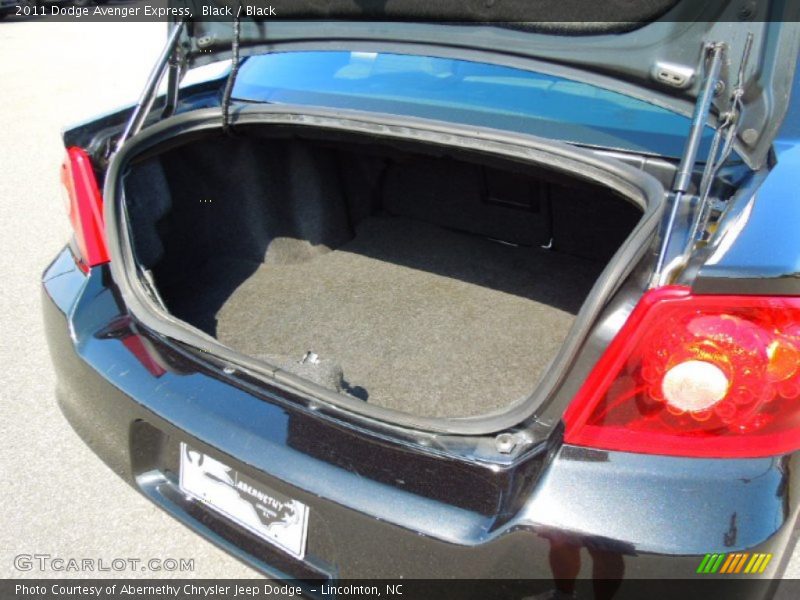 Black / Black 2011 Dodge Avenger Express