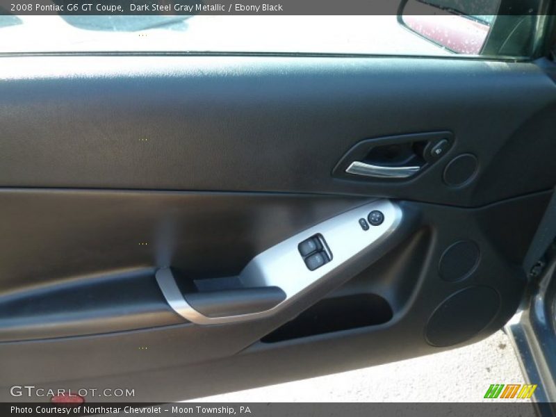 Dark Steel Gray Metallic / Ebony Black 2008 Pontiac G6 GT Coupe