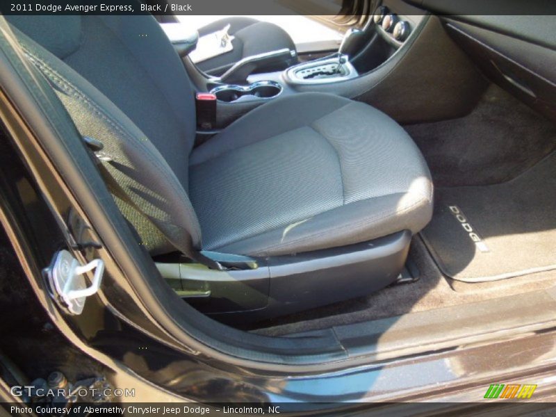 Black / Black 2011 Dodge Avenger Express