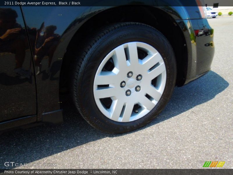 Black / Black 2011 Dodge Avenger Express