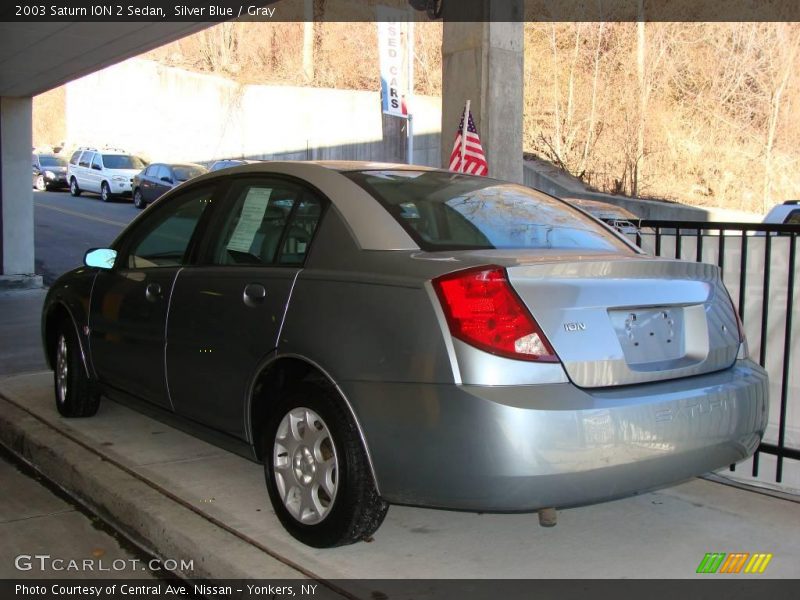 Silver Blue / Gray 2003 Saturn ION 2 Sedan