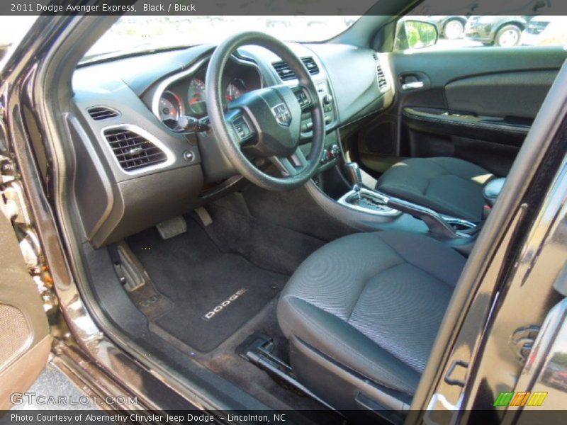 Black / Black 2011 Dodge Avenger Express