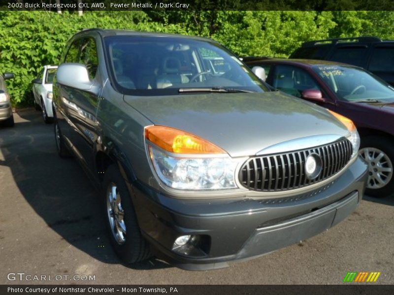 Pewter Metallic / Dark Gray 2002 Buick Rendezvous CXL AWD