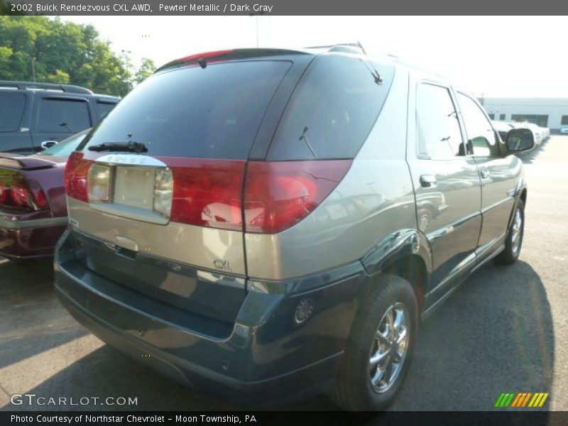 Pewter Metallic / Dark Gray 2002 Buick Rendezvous CXL AWD