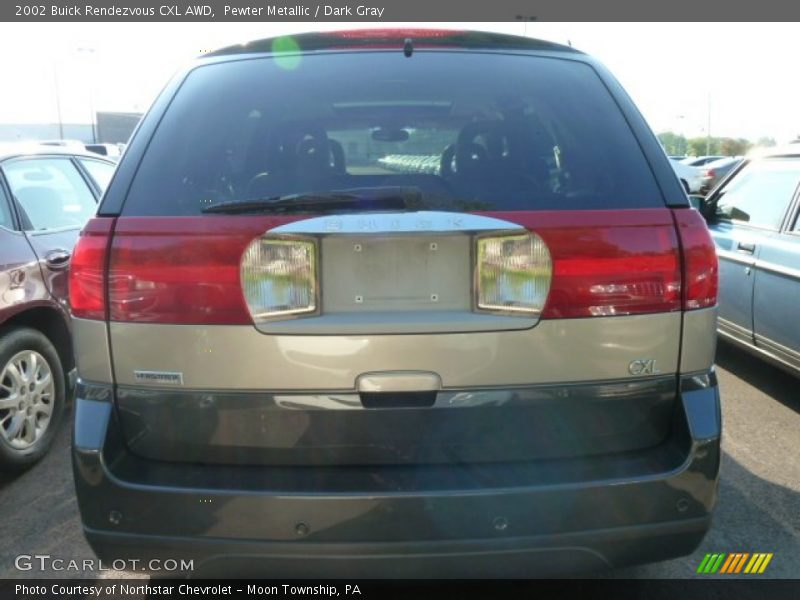 Pewter Metallic / Dark Gray 2002 Buick Rendezvous CXL AWD
