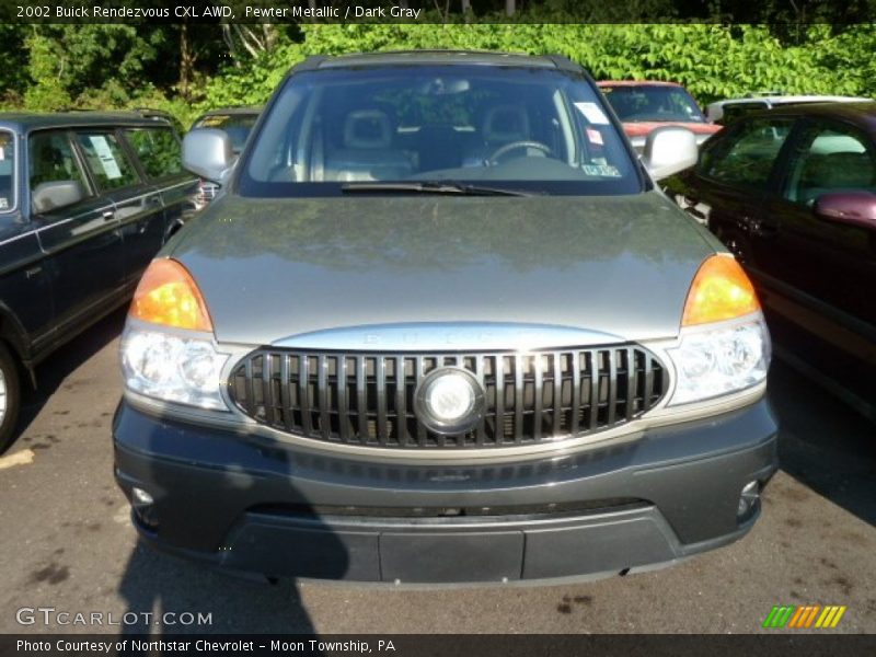 Pewter Metallic / Dark Gray 2002 Buick Rendezvous CXL AWD