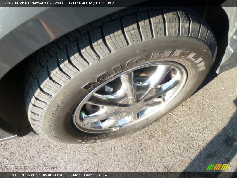 Pewter Metallic / Dark Gray 2002 Buick Rendezvous CXL AWD