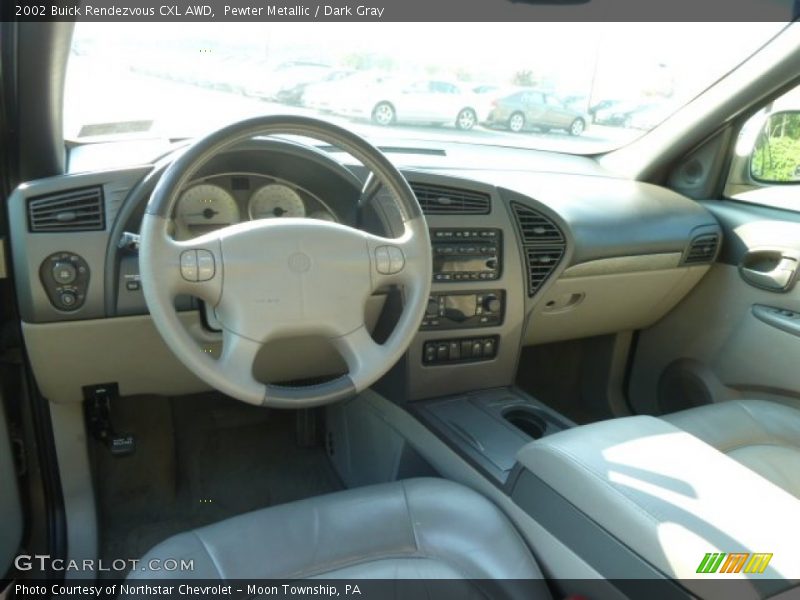 Pewter Metallic / Dark Gray 2002 Buick Rendezvous CXL AWD