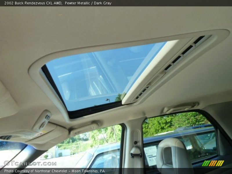 Pewter Metallic / Dark Gray 2002 Buick Rendezvous CXL AWD