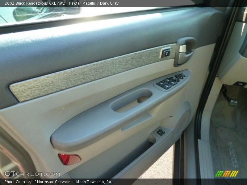 Pewter Metallic / Dark Gray 2002 Buick Rendezvous CXL AWD