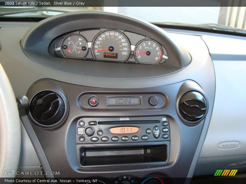Silver Blue / Gray 2003 Saturn ION 2 Sedan