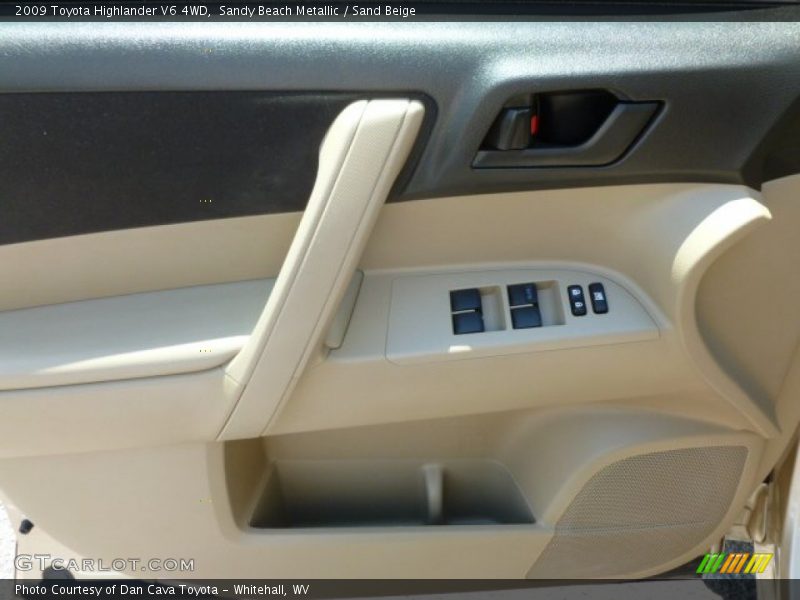 Sandy Beach Metallic / Sand Beige 2009 Toyota Highlander V6 4WD