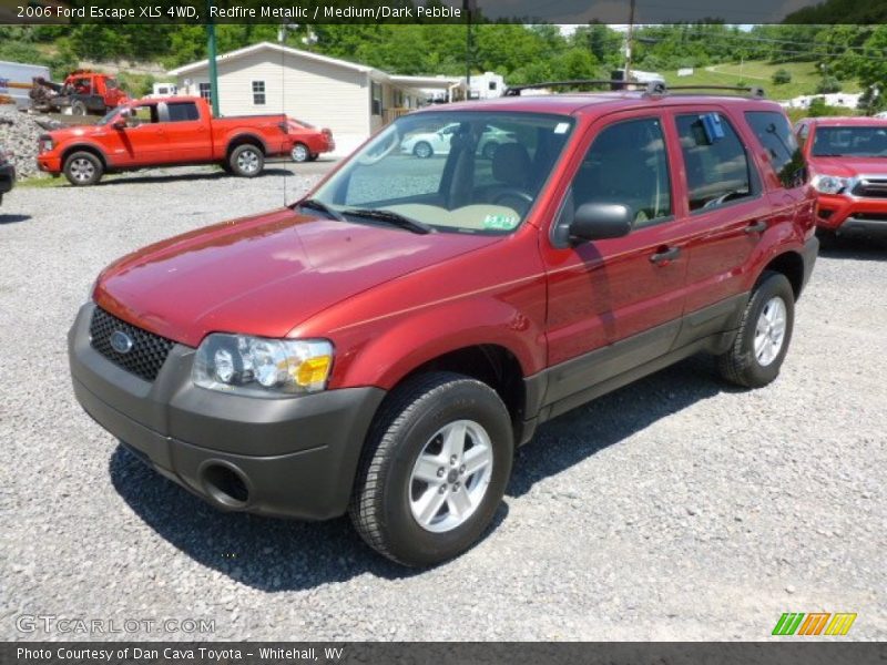 Redfire Metallic / Medium/Dark Pebble 2006 Ford Escape XLS 4WD