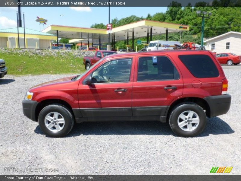 Redfire Metallic / Medium/Dark Pebble 2006 Ford Escape XLS 4WD