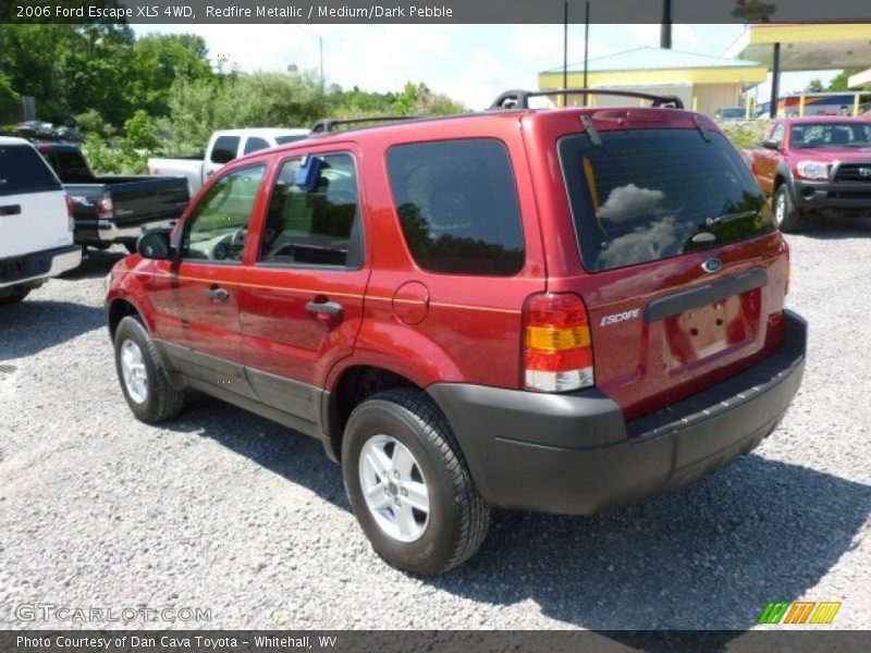 Redfire Metallic / Medium/Dark Pebble 2006 Ford Escape XLS 4WD