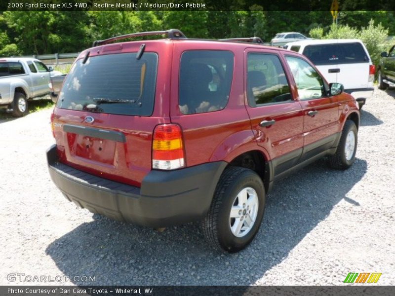 Redfire Metallic / Medium/Dark Pebble 2006 Ford Escape XLS 4WD