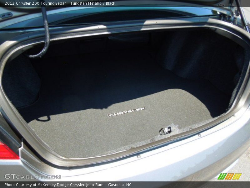 Tungsten Metallic / Black 2012 Chrysler 200 Touring Sedan