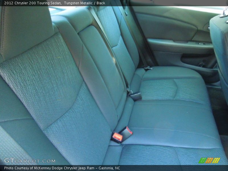 Tungsten Metallic / Black 2012 Chrysler 200 Touring Sedan