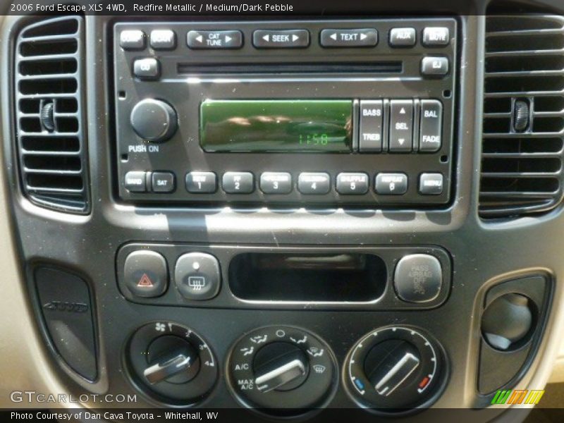 Redfire Metallic / Medium/Dark Pebble 2006 Ford Escape XLS 4WD