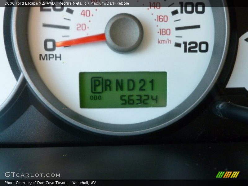 Redfire Metallic / Medium/Dark Pebble 2006 Ford Escape XLS 4WD