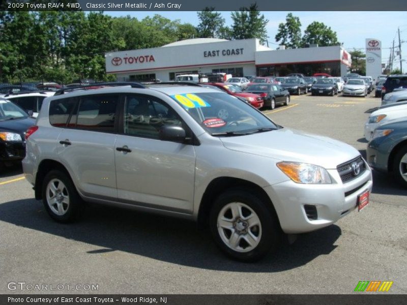 Classic Silver Metallic / Ash Gray 2009 Toyota RAV4 4WD