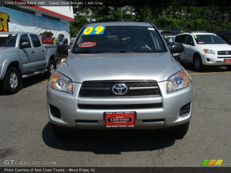 Classic Silver Metallic / Ash Gray 2009 Toyota RAV4 4WD