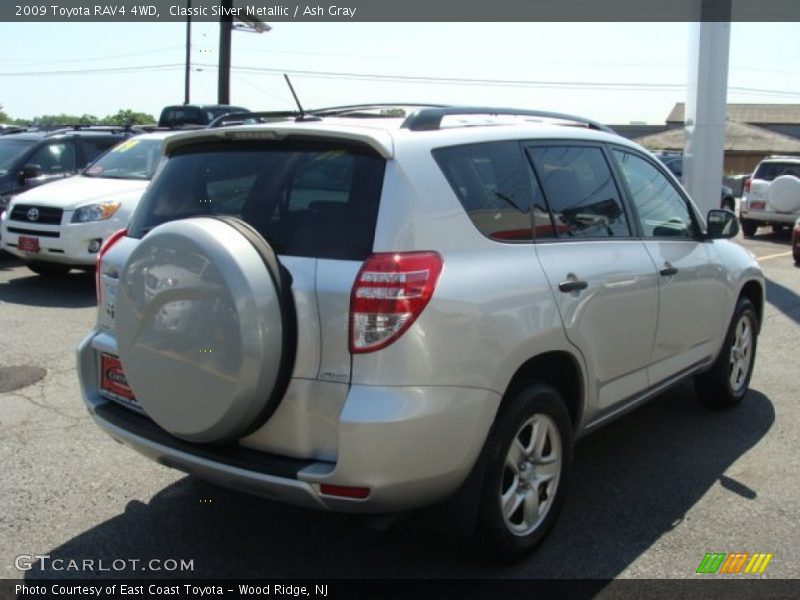 Classic Silver Metallic / Ash Gray 2009 Toyota RAV4 4WD